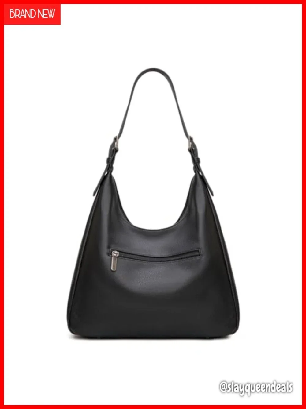 Hobo Bag for Women Slouchy Shoulder Handbag Faux Leather Purse